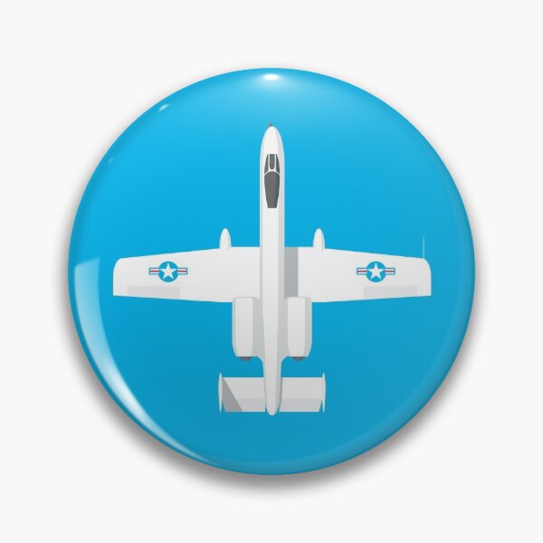 Item preview, A-10 Jet Aircraft - Cyan designed and sold by VoodooCircus.