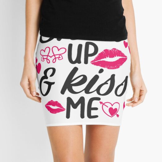 Shut Up and Kiss Me Mini Skirt