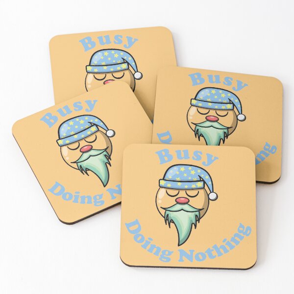 Item preview, Busy Doing Nothing Man designed and sold by RegretfulTurtle.