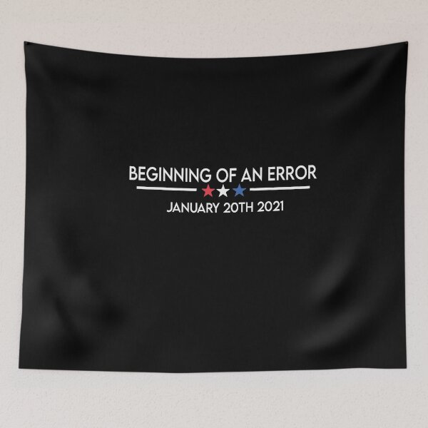 Item preview, Beginning of an Error Presidential Inauguration designed and sold by Heddar Badreddine.