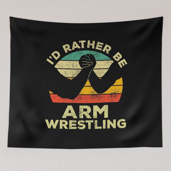 Item preview, I’d Rather Be Arm Wrestling Vintage Gift For Arm Wrestlers designed and sold by JokeGysen.