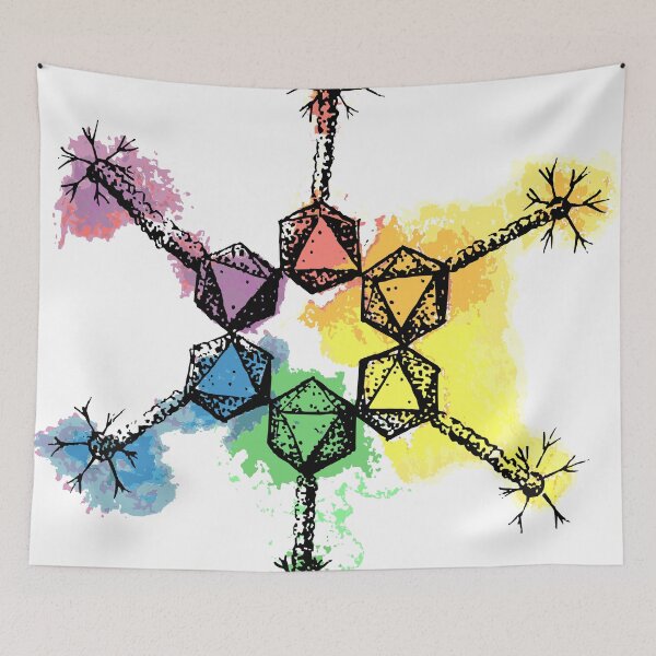 Item preview, Rainbow snowphlake designed and sold by Jellie.