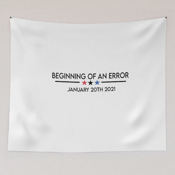 Item preview, Beginning of an Error Presidential Inauguration designed and sold by Heddar Badreddine.