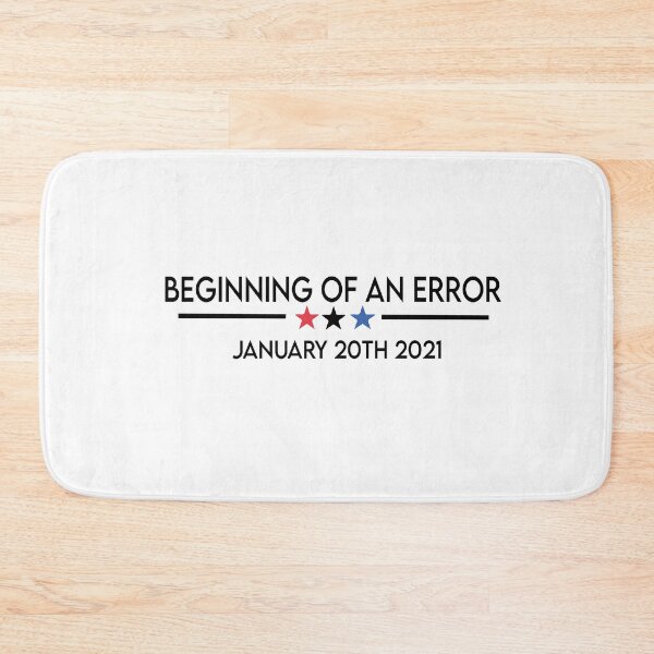 Item preview, Beginning of an Error Presidential Inauguration designed and sold by Heddar Badreddine.