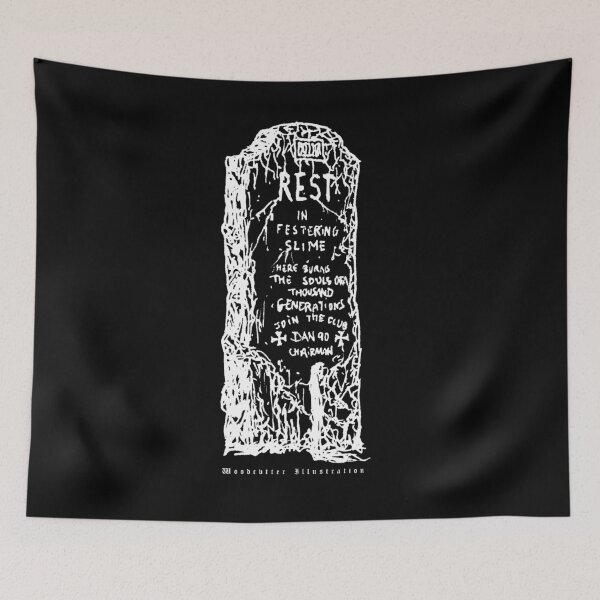 Item preview, Rest in Festering Slime designed and sold by manelwoodcutter.