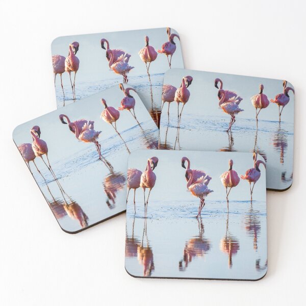 Item preview, Dancing flamingos designed and sold by Ingo Gerlach.