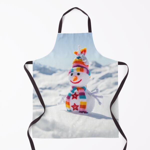 Item preview, Happy Snowman On Winter Mountain designed and sold by JTS STORE.