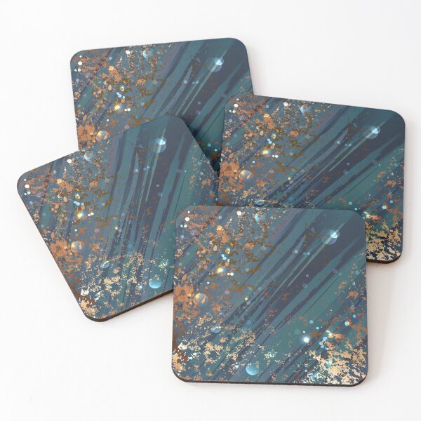 Item preview, Blue background with bronze designed and sold by Blackmoon9.