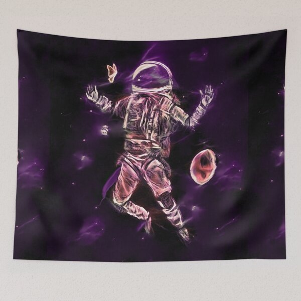 Item preview, Astronaut Catching Butterflies designed and sold by Hidden  Style Store.