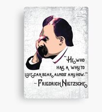 Nietzsche Canvas Print