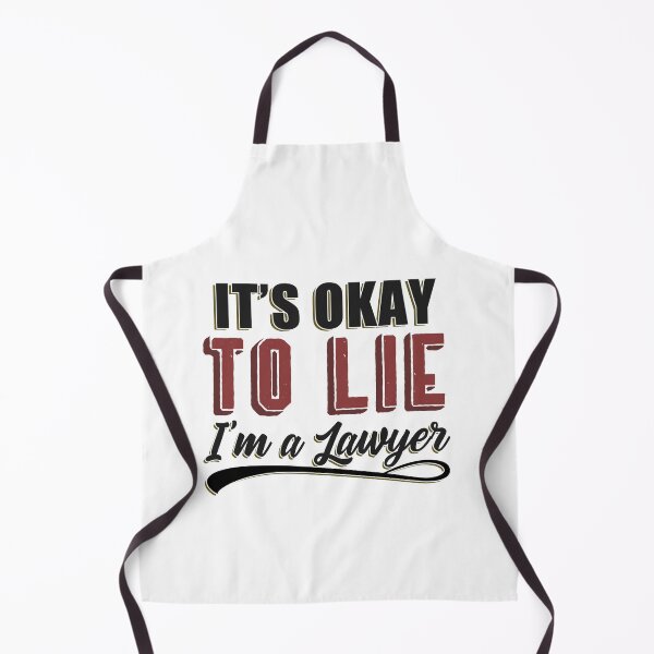 Item preview, It's Okay To Lie, I'm A Lawyer designed and sold by Mesyo.