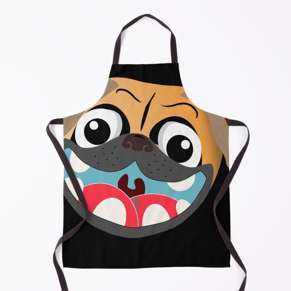 Item preview, Funny pug face character designed and sold by chrstdnl.
