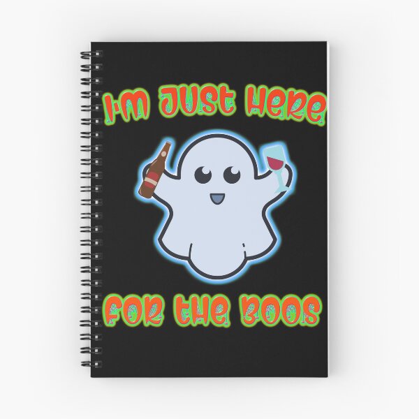 Item preview, I'M JUST HERE FOR THE BOOS! | Cute Halloween Design designed and sold by chris-ellis-art.