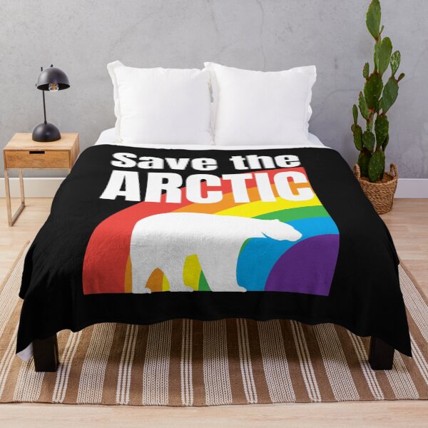 Item preview, Save the Arctic, Rainbow designed and sold by DiscGolfTees.
