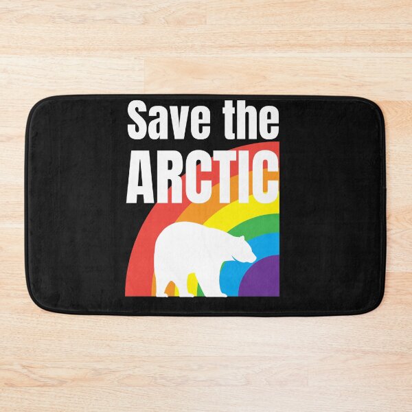 Item preview, Save the Arctic, Rainbow designed and sold by DiscGolfTees.
