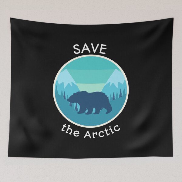 Item preview, Save the Arctic designed and sold by DiscGolfTees.
