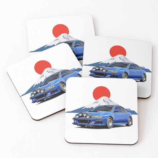 Item preview, Impreza Classic Fuji JDM Japan Print designed and sold by Auto-Prints.