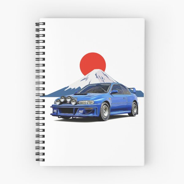 Item preview, Impreza Classic Fuji JDM Japan Print designed and sold by Auto-Prints.