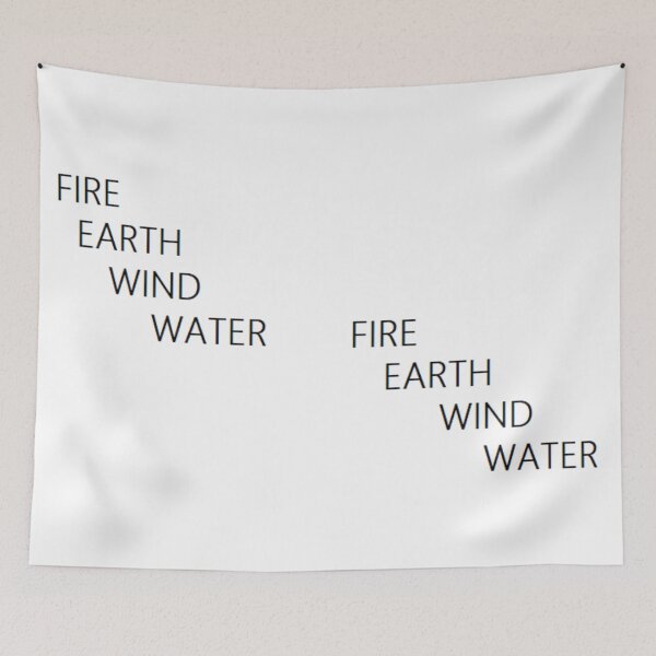 Item preview, FIRE EARTH WIND WATER designed and sold by NakotaRobina.
