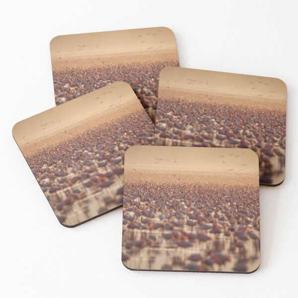 Item preview, Huge flocks of lamingos at Lake Nakuru in Kenya. designed and sold by Ingo Gerlach.