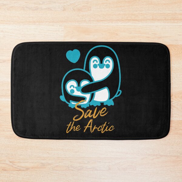 Item preview, Save the Arctic, Penguins designed and sold by DiscGolfTees.
