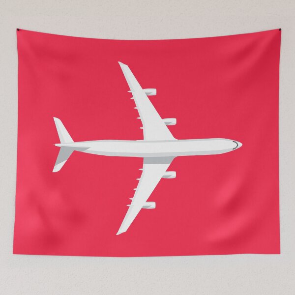 Item preview, A340 Passenger Jet Airliner - Crimson designed and sold by VoodooCircus.