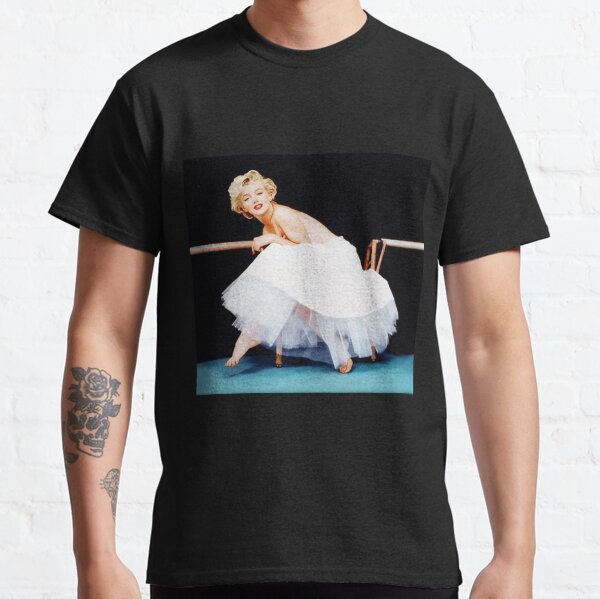 Marilyn Monroe Ballerine Assise T-shirt classique