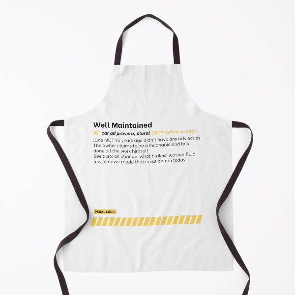 Item preview, Well Maintained - funny, classified ad, car buying proverbs defined designed and sold by PedalLoud.