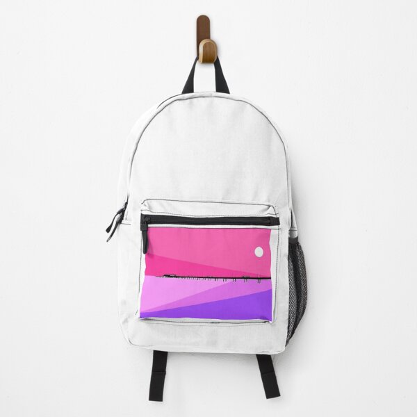 Item preview, Deal Pier Seafront, Kent, Sunset Pink and Purple designed and sold by OneThreeSix.