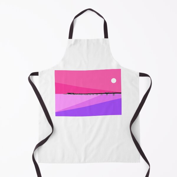 Item preview, Deal Pier Seafront, Kent, Sunset Pink and Purple designed and sold by OneThreeSix.