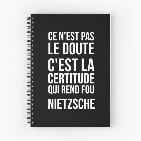 Item preview, Certainty - Nietzsche quote designed and sold by Philippe Derungs.
