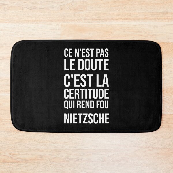 Item preview, Certainty - Nietzsche quote designed and sold by Philippe Derungs.