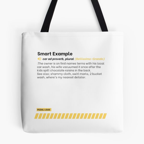 Item preview, Smart Example- funny, classified ad, car buying proverbs defined designed and sold by PedalLoud.