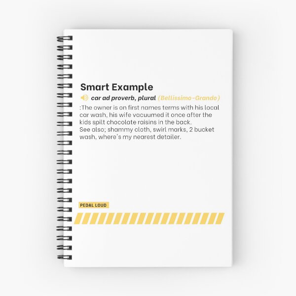 Item preview, Smart Example- funny, classified ad, car buying proverbs defined designed and sold by PedalLoud.