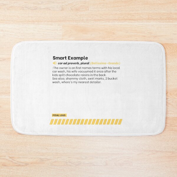 Item preview, Smart Example- funny, classified ad, car buying proverbs defined designed and sold by PedalLoud.