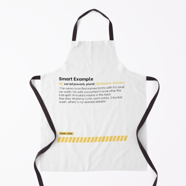 Item preview, Smart Example- funny, classified ad, car buying proverbs defined designed and sold by PedalLoud.