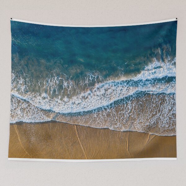 Item preview, Beautiful Beach Landscape With Water Wave designed and sold by JTS STORE.