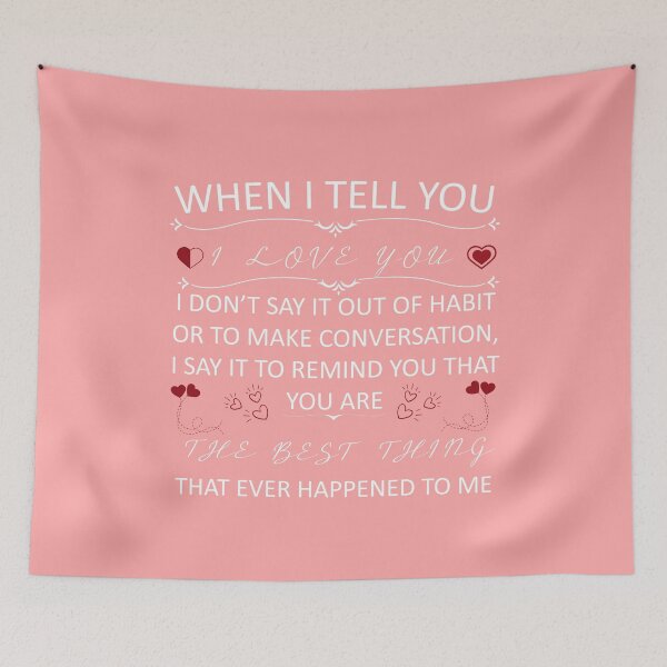 Item preview, When I Tell You I love You designed and sold by PRINTED ..