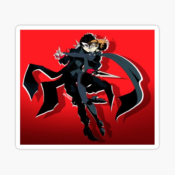 Joker and Queen Sticker