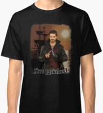 Captain Hook "I'm Hooked" Comic Design Classic T-Shirt