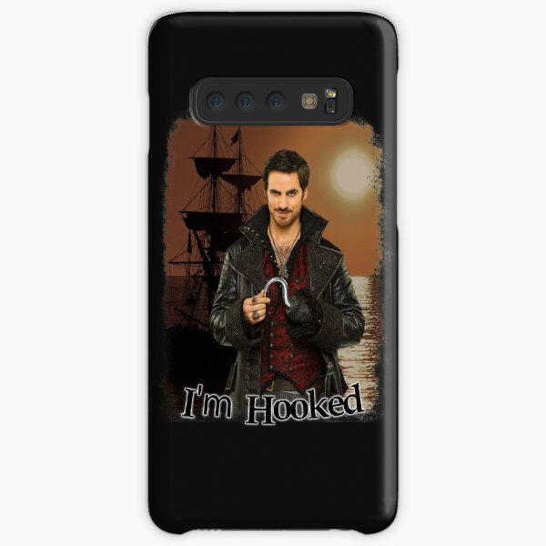 Captain Hook "I'm Hooked" Comic Design Samsung Galaxy Snap Case