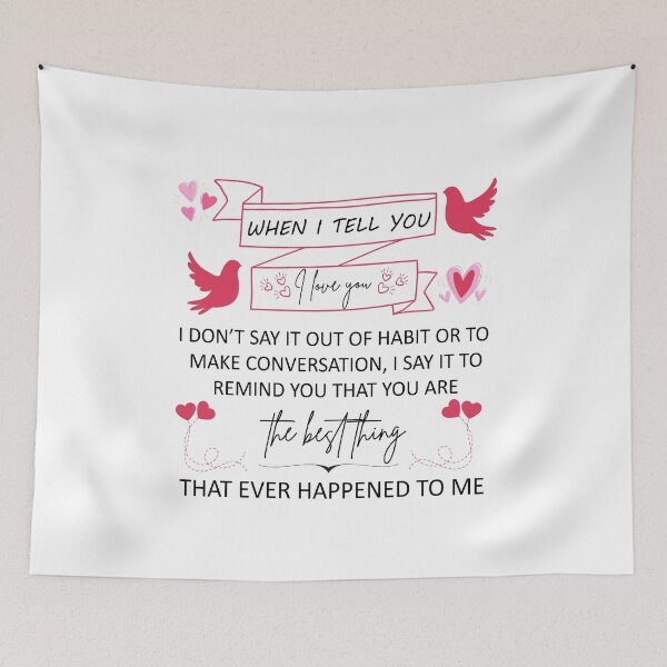 Item preview, When I Tell You I love You designed and sold by PRINTED ..
