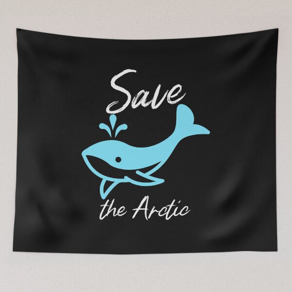 Item preview, Save the Arctic, Whales designed and sold by DiscGolfTees.