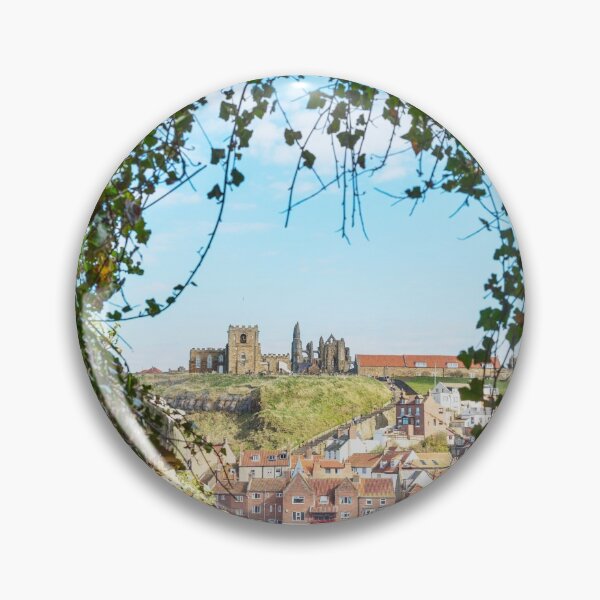 Item preview, Whitby Abbey And Church Through The Keyhole Tunnel designed and sold by Paul Thompson Photography.