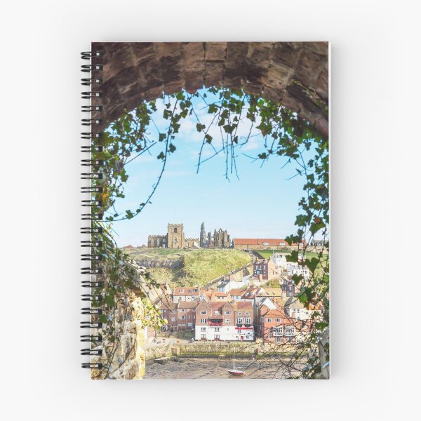 Item preview, Whitby Abbey And Church Through The Keyhole Tunnel designed and sold by Paul Thompson Photography.