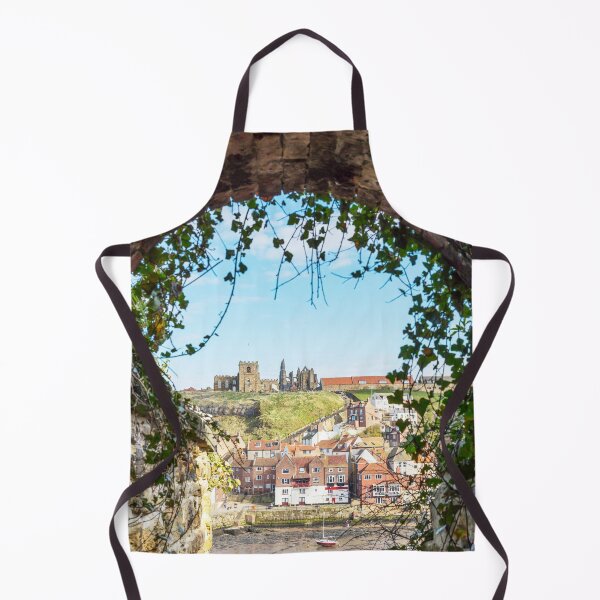Item preview, Whitby Abbey And Church Through The Keyhole Tunnel designed and sold by Paul Thompson Photography.