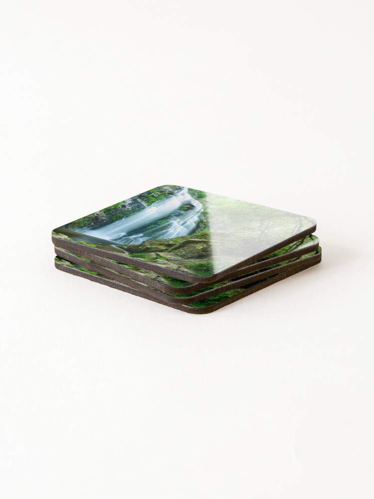 Thumbnail 4 of 5, Coasters (Set of 4), Waterfall In the Wild designed and sold by Rittichai.