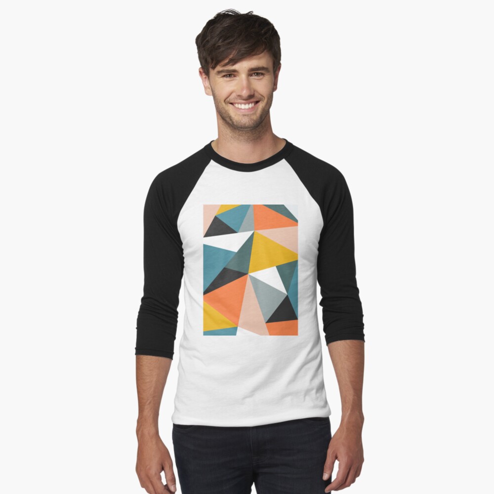 Item preview, Baseball ¾ Sleeve T-Shirt designed and sold by theoldartstudio.