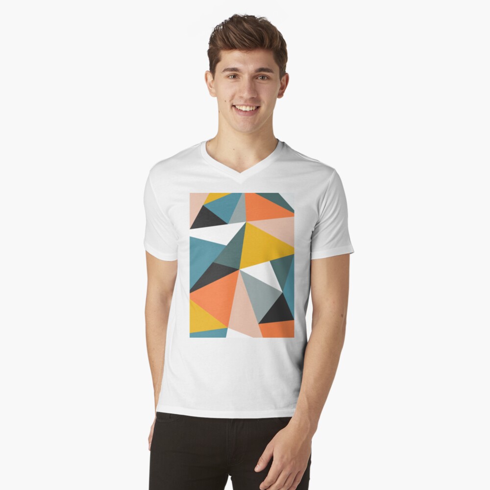 Item preview, V-Neck T-Shirt designed and sold by theoldartstudio.
