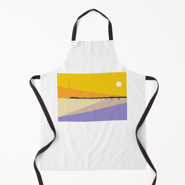 Item preview, Deal Pier Seafront, Kent, Sun Rise, Yellow and Purple designed and sold by OneThreeSix.